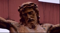 Rostro de estatua de Cristo crucificado. Cru00e9dito: Pixabay.