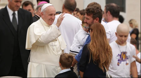 Papa Francisco: El mundo necesita familias que testimonien la alegru00eda del amor