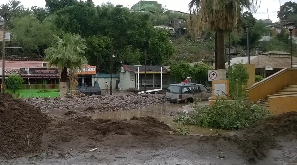 Zona afectada por huracán Odile. Foto: Ricardo Colín Armenta (CC BY-SA 2.0). 