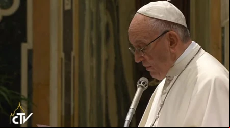 El Papa Francisco condena el uso y posesiu00f3n de armas nucleares