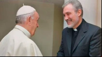 El Papa Francisco y el P. Attilio Nostro. Cru00e9dito: Vicariato de Roma