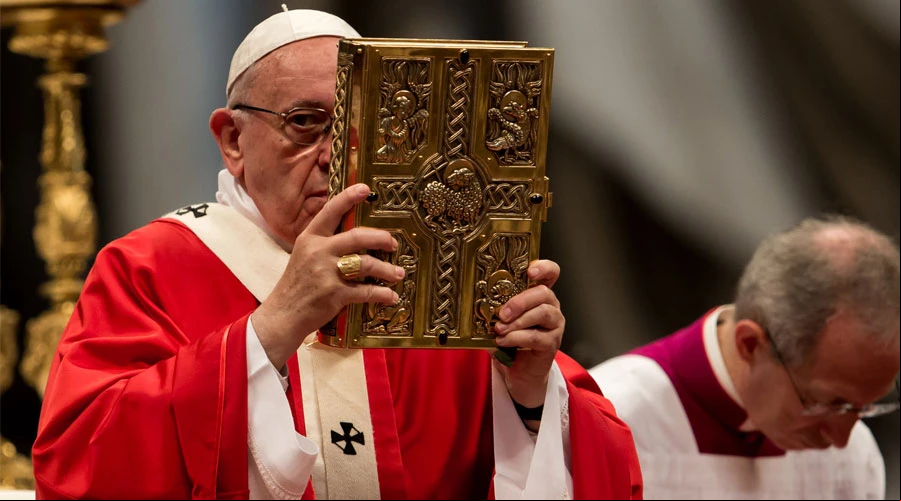 El Papa durante la Misa de Pentecostu00e1s. Foto: Daniel Ibu00e1u00f1ez / ACI Prensa?w=200&h=150