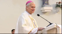 Mons. Robert Prevost. Cru00e9dito: Diu00f3cesis de Chiclayo