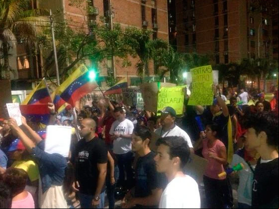 Manifestaciu00f3n en Venezuela. Foto: Twitter / @ThomasDangel?w=200&h=150