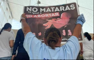 Manifestación por la vida en Guanajuato. Crédito: Actívate
