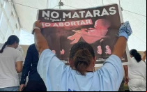 Manifestación por la vida en Guanajuato.