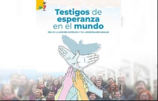 Cartel del Día de la Acción Católica y el apostolado Seglar 2025 en España. Crédito: CEE.