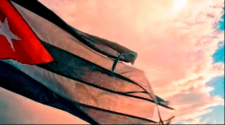 Bandera de Cuba.