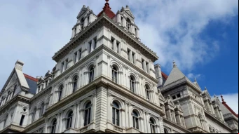 Capitolio del estado de Nueva York en Albany.