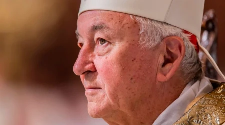 El Cardenal Vincent Nichols, Arzobispo de Westminster.