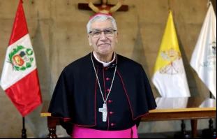 Cardenal Carlos Castillo. Crédito: Cortesía de Agencia Andina