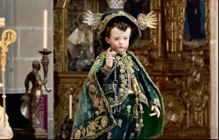 Imagen del Niño Cautivo. Crédito: Catedral Metropolitana de la Ciudad  de México