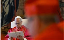 El Papa, en el consistorio público que ha presidido esta mañana