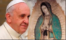 El Papa Francisco y la Virgen de Guadalupe