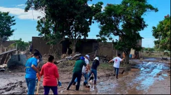 Afectaciones por las lluvias en Nayarit, México