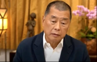 Jimmy Lai, empresario de los medios de comunicación de Hong Kong y fundador de Apple Daily. Crédito: Instituto Napa.