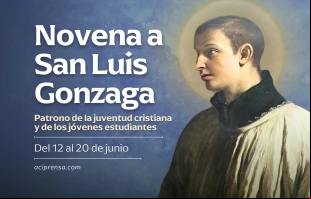 null Novena a San Luis Gonzaga / ACI Prensa