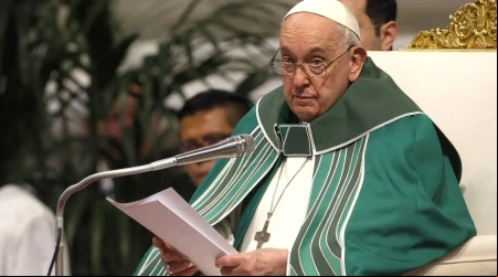 Papa Francisco en Sínodo de la Sinodalidad