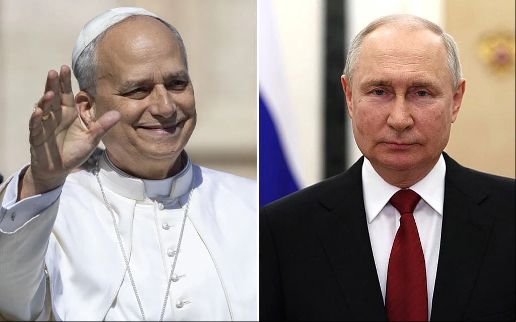 El Papa León XIV y Vladimir Putin, presidente de Rusia.?w=200&h=150