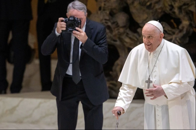 El Papa Francisco en la Audiencia General de este 6 de diciembre