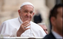 El Papa Francisco preside la Audiencia General en la Plaza de San Pedro, el 26 de octubre de 2023