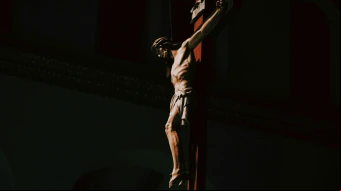 Imagen referencial de un crucifijo.