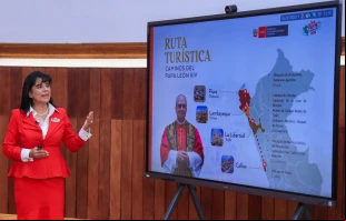 Desilú León, ministra de Comercio Exterior y Turismo (Mincetur) del Perú. Crédito: Cortesía del Mincetur