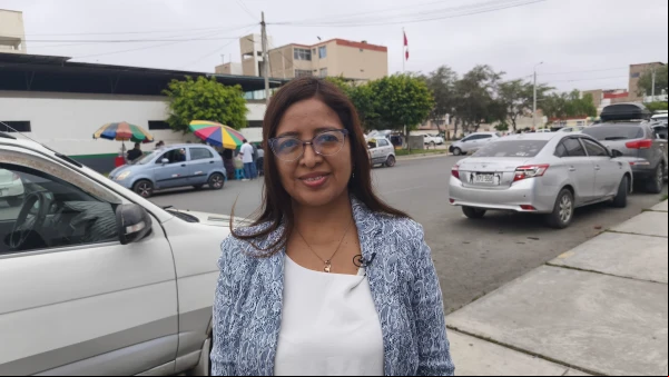 Janinna Sesa Córdova, exdirectora de Cáritas Chiclayo. Crédito: Diego López Marina - EWTN News