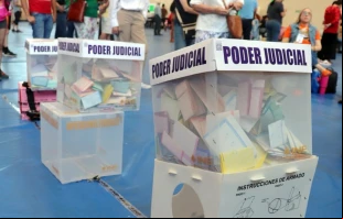 Elecciones al Poder Judicial en México. Crédito: INE México