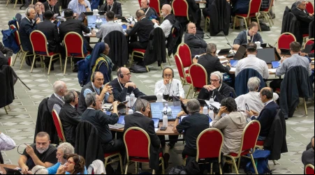 Delegados en el Sínodo de la Sinodalidad