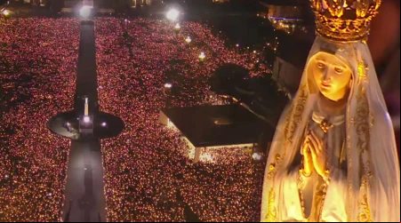 VIDEO EN DIRECTO: Reza en el Santuario de la Virgen de Fátima, Portugal
